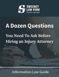  12 questions before hiring an attorney Sweeney Law Firm in Fort Wayne IN